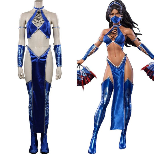 Mortal Kombat Kitana Costume Costumes - The Burner Shop