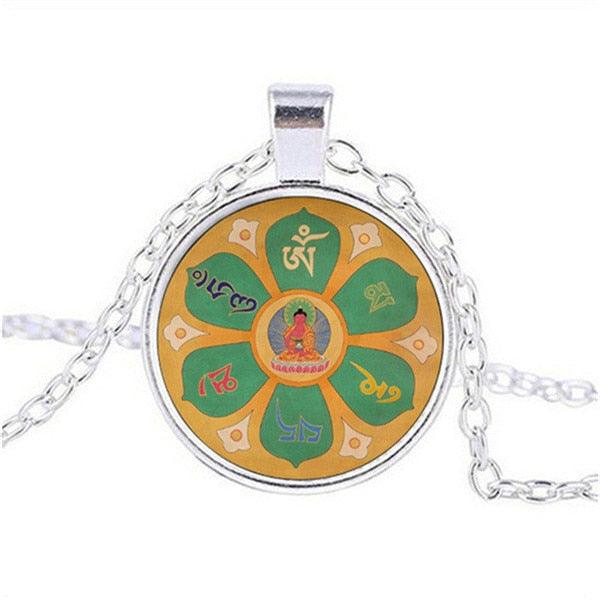 Necklace with Tibetan Pendant Necklaces - The Burner Shop