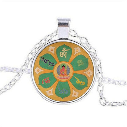 Necklace with Tibetan Pendant Necklaces - The Burner Shop