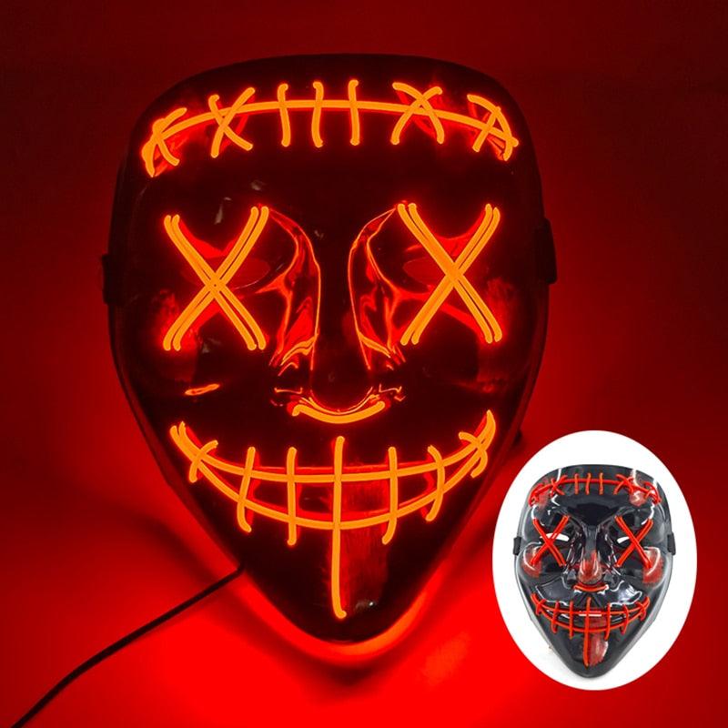 Neon Purge Mask Face Masks - The Burner Shop