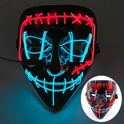 Neon Purge Mask Face Masks - The Burner Shop