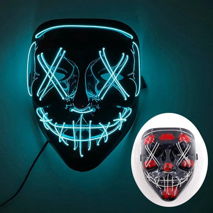 Neon Purge Mask Face Masks - The Burner Shop