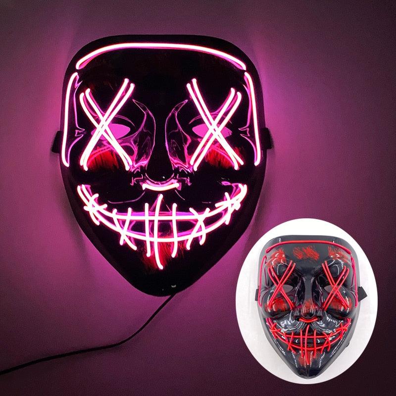 Neon Purge Mask Face Masks - The Burner Shop
