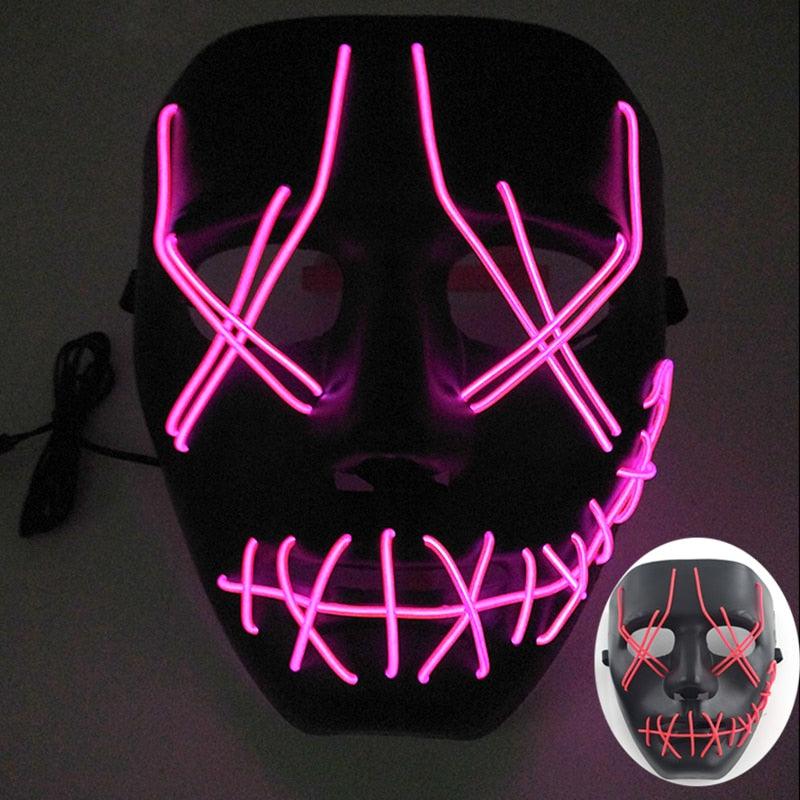 Neon Purge Mask Face Masks - The Burner Shop