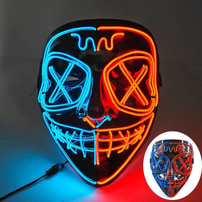 Neon Purge Mask Face Masks - The Burner Shop