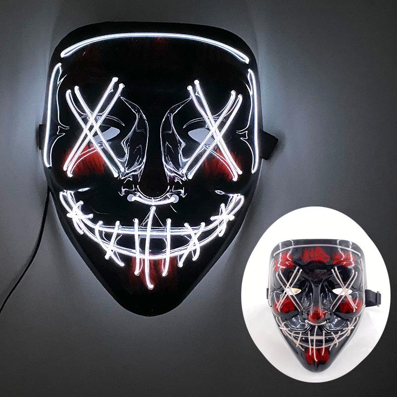 Neon Purge Mask Face Masks - The Burner Shop