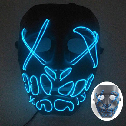 Neon Purge Mask Face Masks - The Burner Shop