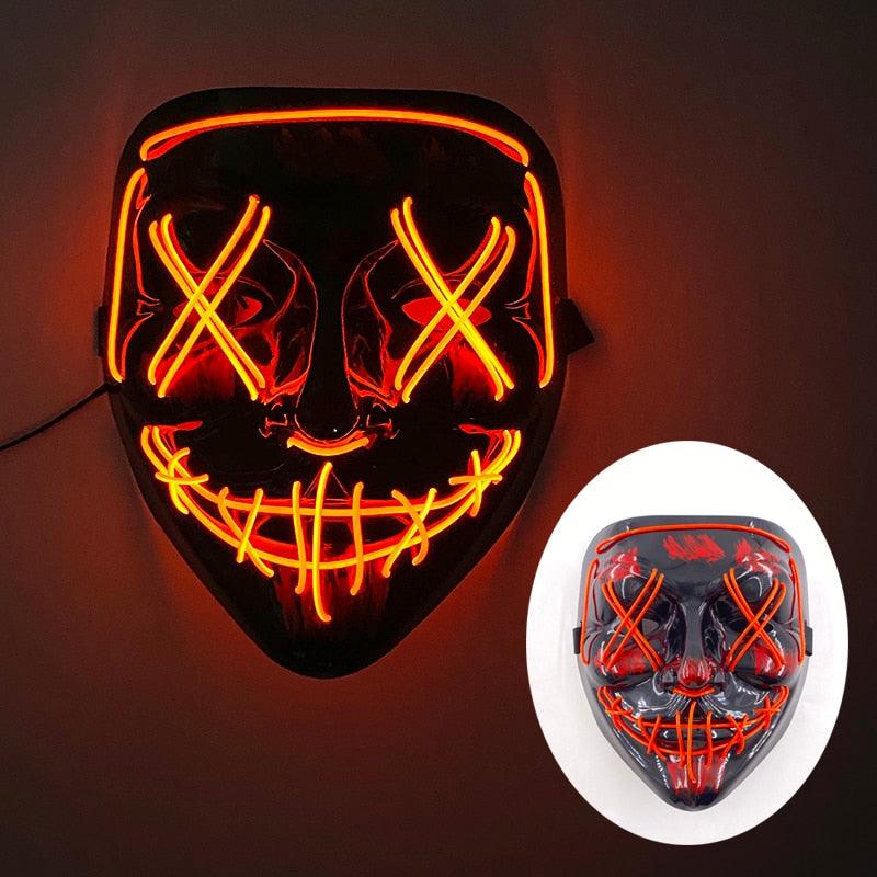 Neon Purge Mask Face Masks - The Burner Shop