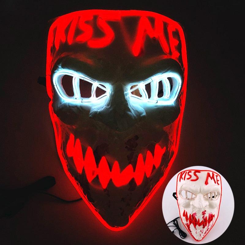 Neon Purge Mask Face Masks - The Burner Shop