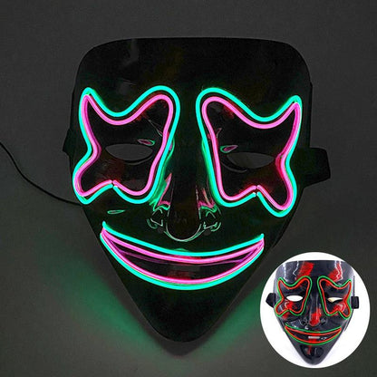 Neon Purge Mask Face Masks - The Burner Shop