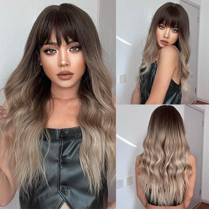 Nicole Long Wavy Wig Wigs - The Burner Shop