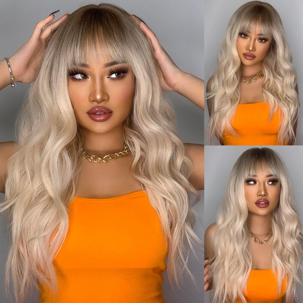 Nicole Long Wavy Wig Wigs - The Burner Shop