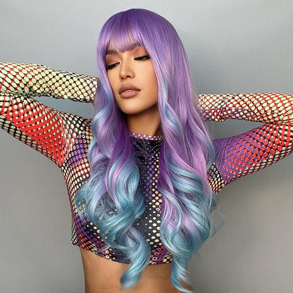 Nicole Long Wavy Wig Wigs - The Burner Shop