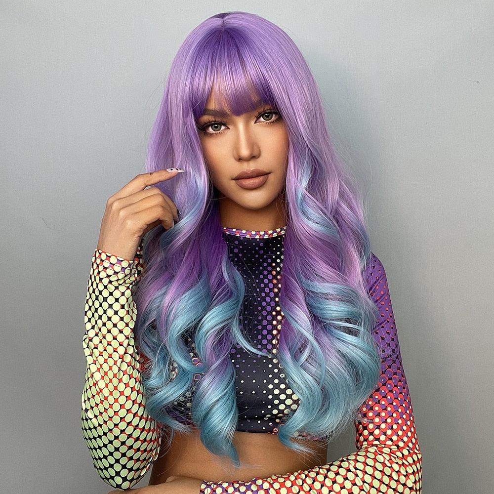 Nicole Long Wavy Wig Wigs - The Burner Shop