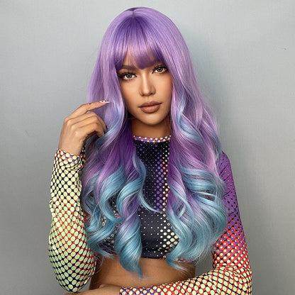 Nicole Long Wavy Wig Wigs - The Burner Shop