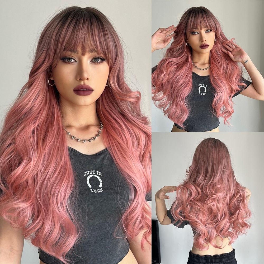 Nicole Long Wavy Wig Wigs - The Burner Shop