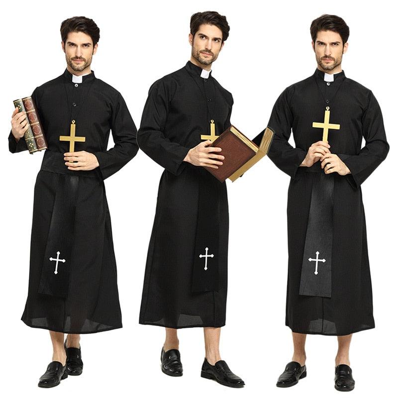Noble Priest Costume Costumes - The Burner Shop