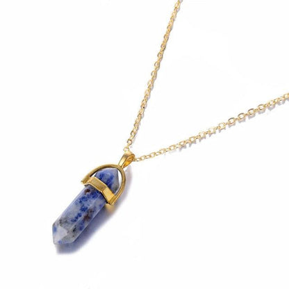 Opal Chrystal Pendant Necklaces - The Burner Shop