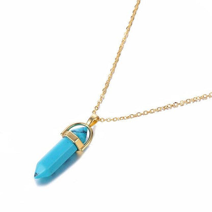 Opal Chrystal Pendant Necklaces - The Burner Shop