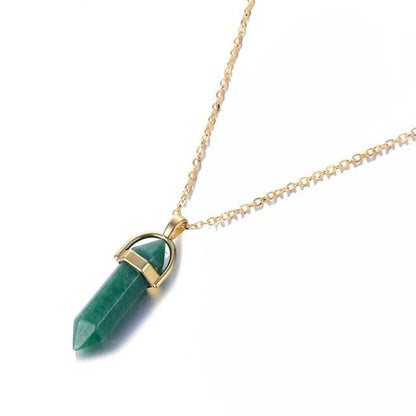 Opal Chrystal Pendant Necklaces - The Burner Shop