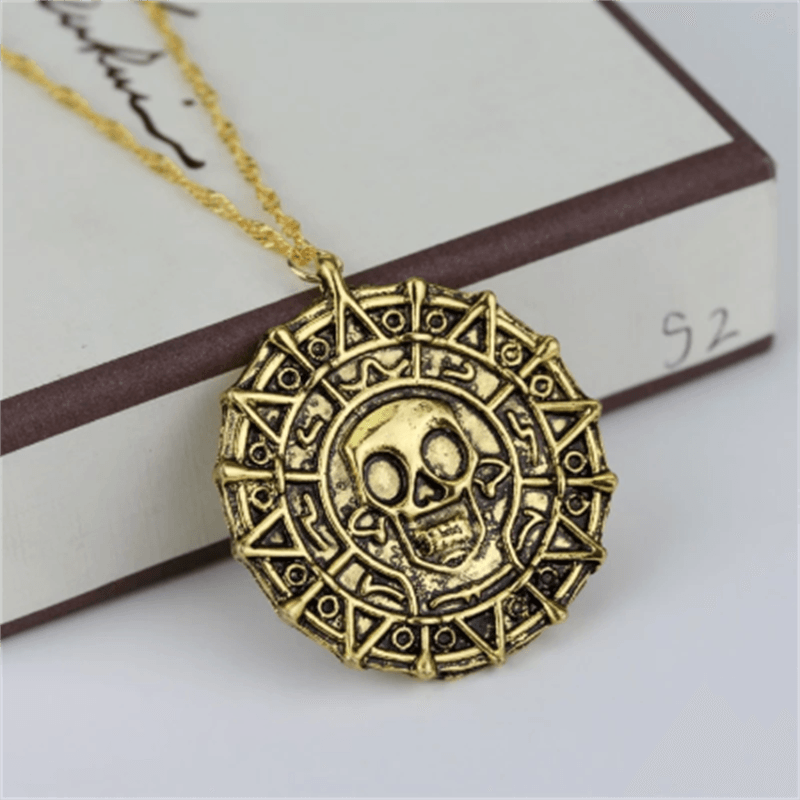 pirates of the caribbean medallion necklaces the burner shop 6