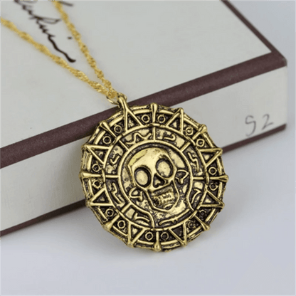 Pirates Of The Caribbean Medallion Necklaces - The Burner Shop