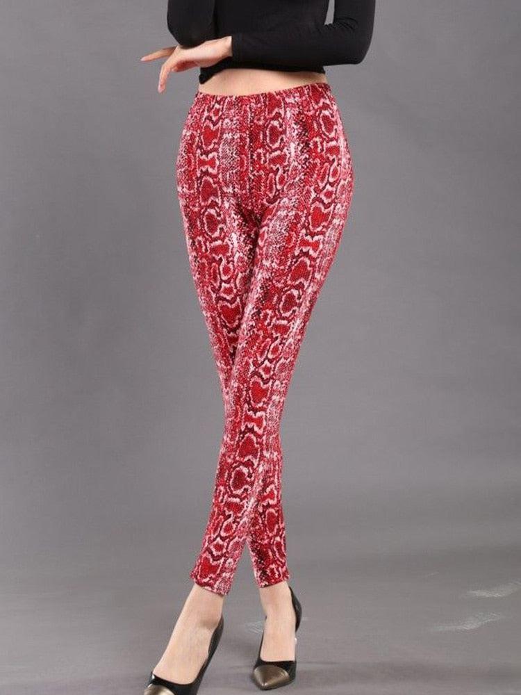 Print Leggings for Adult Women Leggings - The Burner Shop