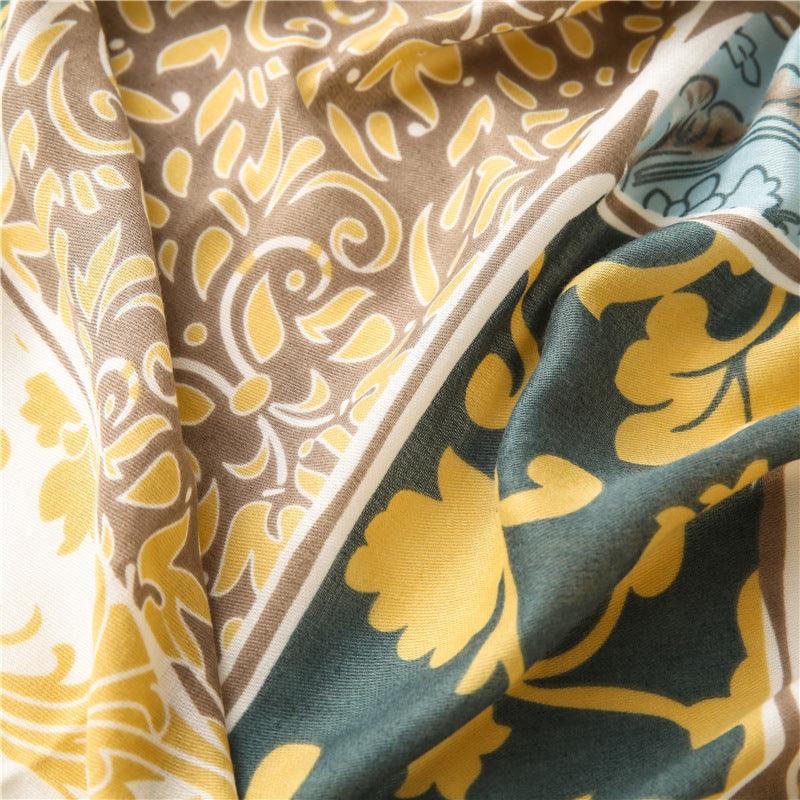 Printed Pattern Scarf Scarfs - The Burner Shop