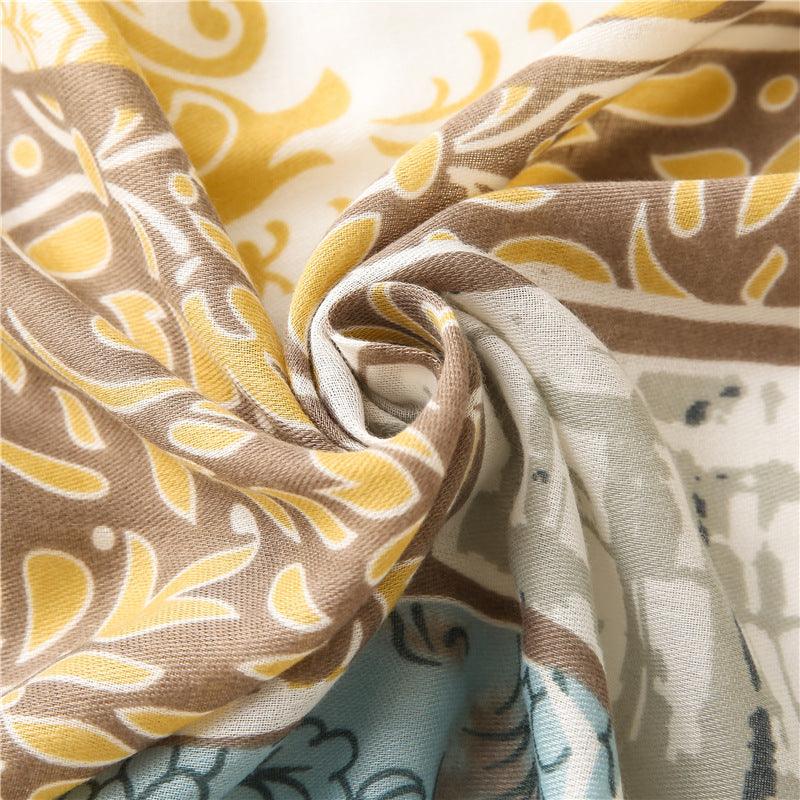 Printed Pattern Scarf Scarfs - The Burner Shop