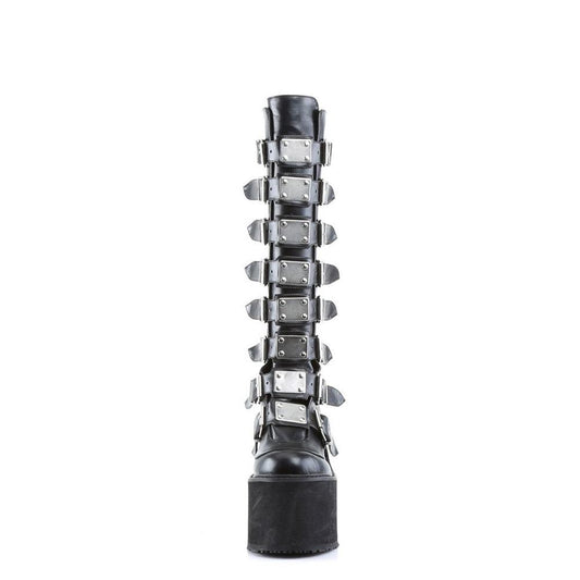 Punk Buckle Platform Boots Boots - The Burner Shop
