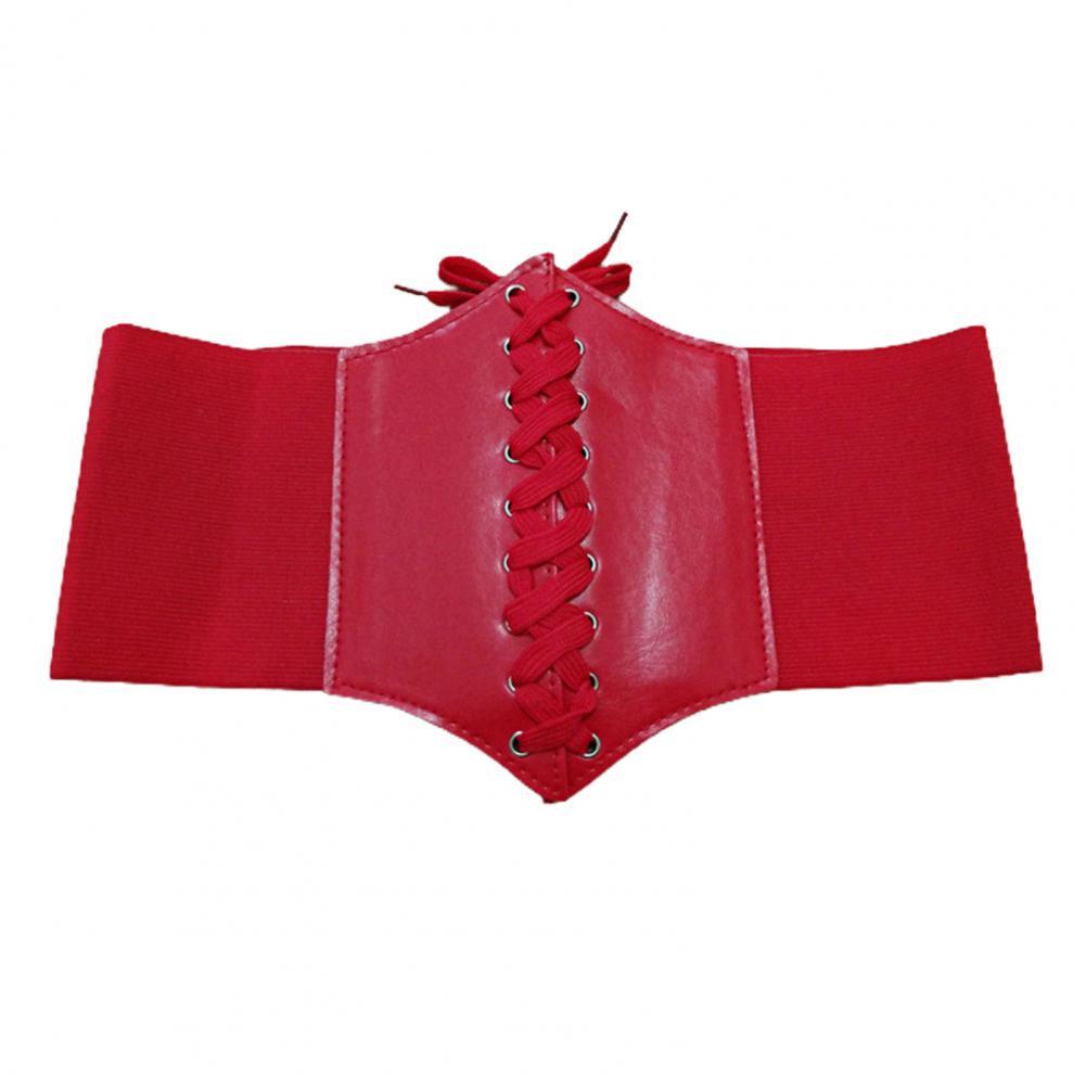 Punk Leather Corset Belt Belts - The Burner Shop