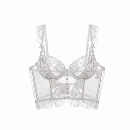 Push-Up Lace Bustier & Panty Bras - The Burner Shop