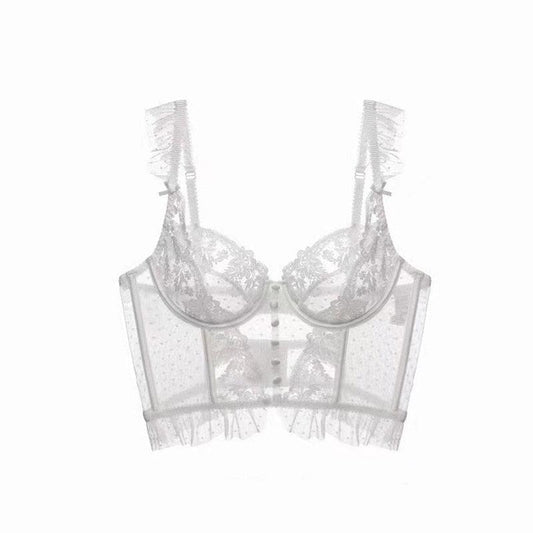 Push-Up Lace Bustier & Panty Bras - The Burner Shop