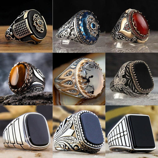 Retro Handmade Ring Rings - The Burner Shop
