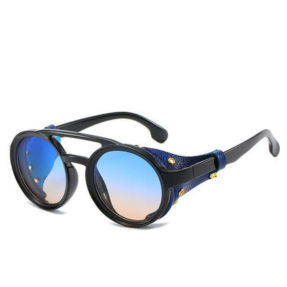 Rexx Steampunk Round Sunglasses Sunglasses - The Burner Shop