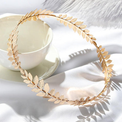 Roman Leaf Crown Headpiece - The Burner Shop