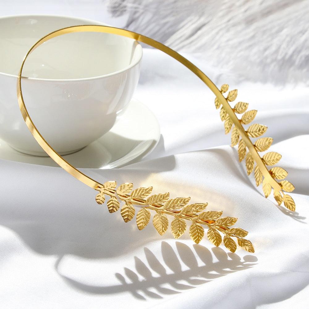 Roman Leaf Crown Headpiece - The Burner Shop