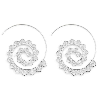Round Dangler Earrings Earrings - The Burner Shop