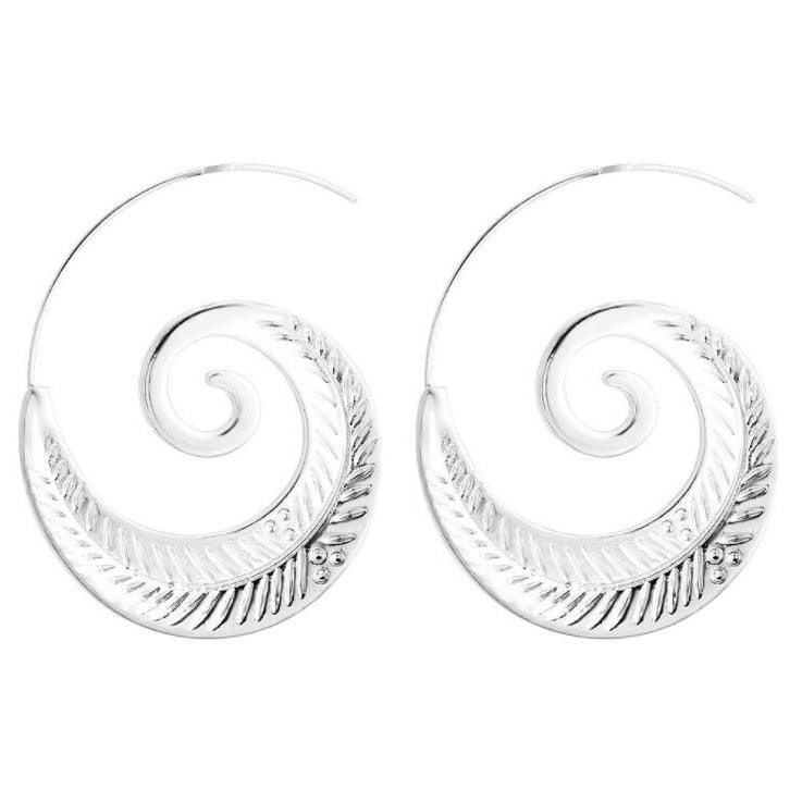 Round Dangler Earrings Earrings - The Burner Shop