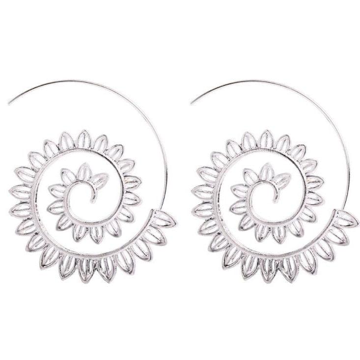 Round Dangler Earrings Earrings - The Burner Shop