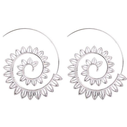 Round Dangler Earrings Earrings - The Burner Shop