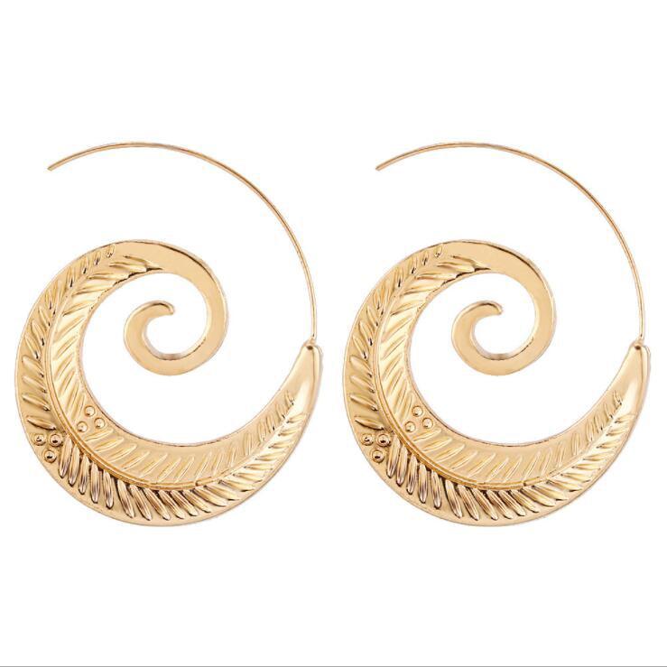 Round Dangler Earrings Earrings - The Burner Shop