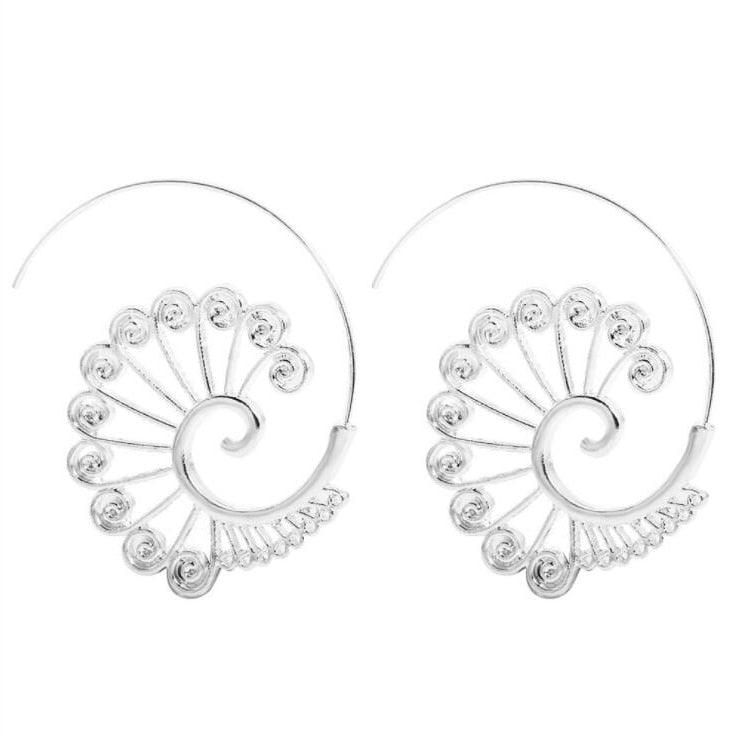 Round Dangler Earrings Earrings - The Burner Shop
