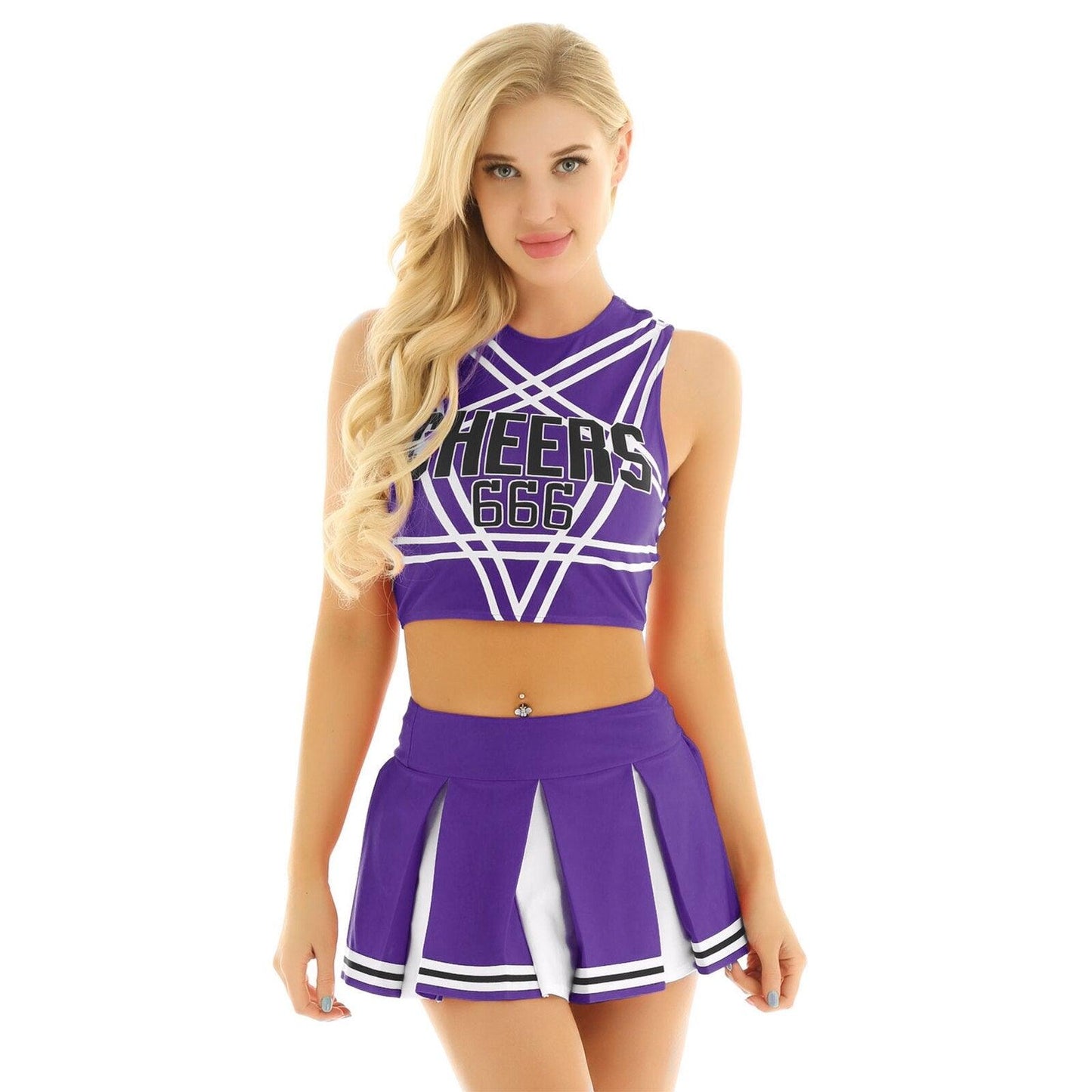 Sexy Cheerleader Costume Costumes - The Burner Shop
