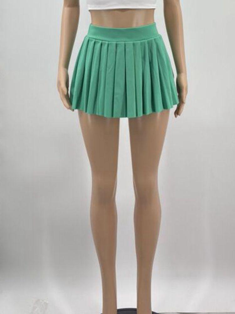 Sexy High Waist Mini Pleated Skirts Skirts - The Burner Shop
