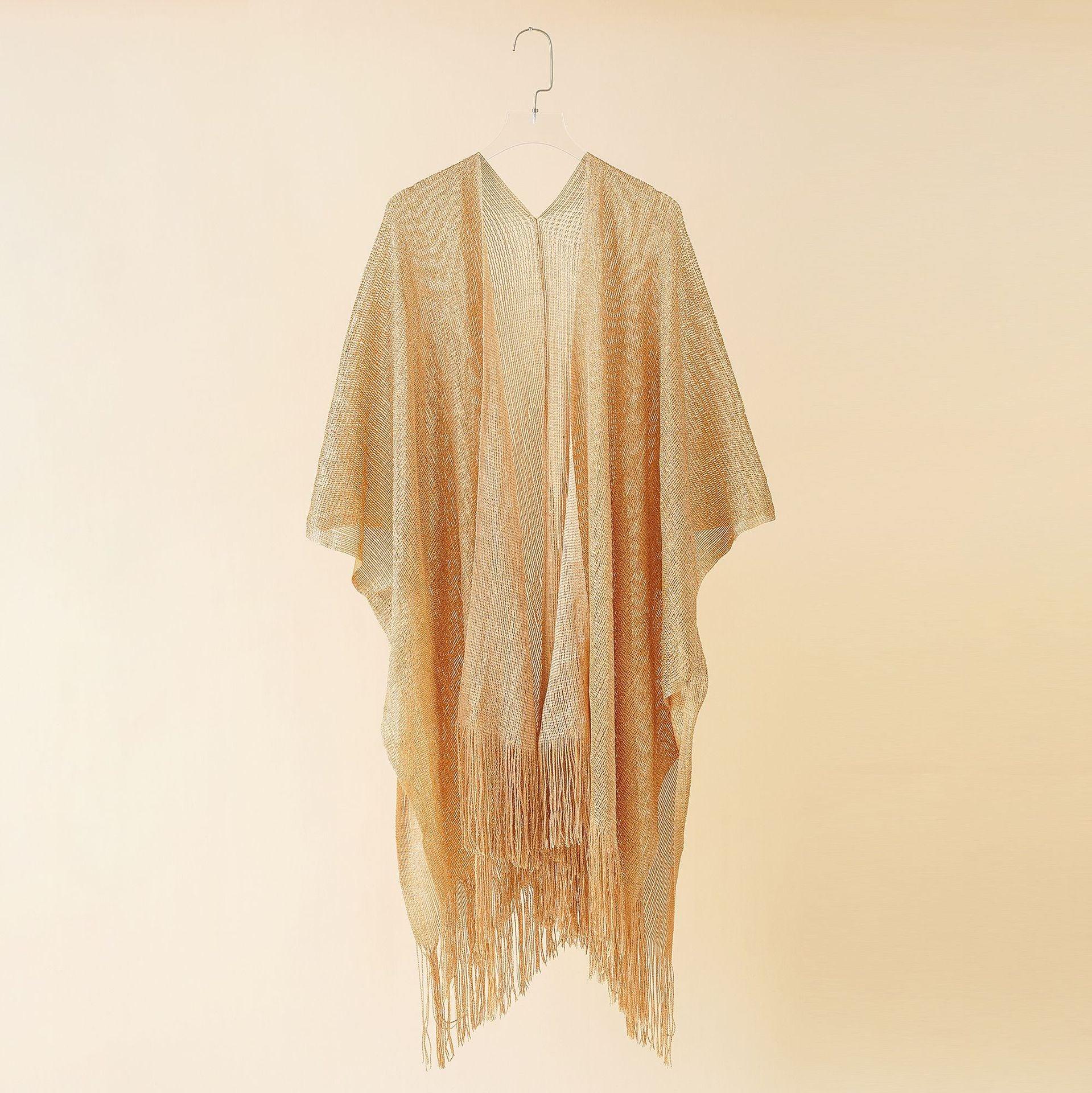 Shining Cover Up with Tassel Cover Ups - The Burner Shop