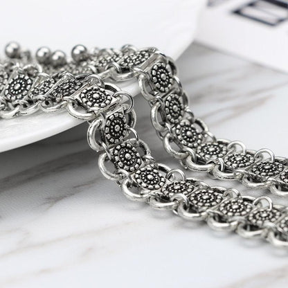 Short Snake Chain Choker Necklace Necklaces - The Burner Shop