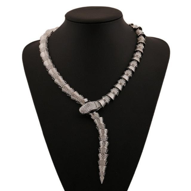 Snake Necklace Necklaces - The Burner Shop