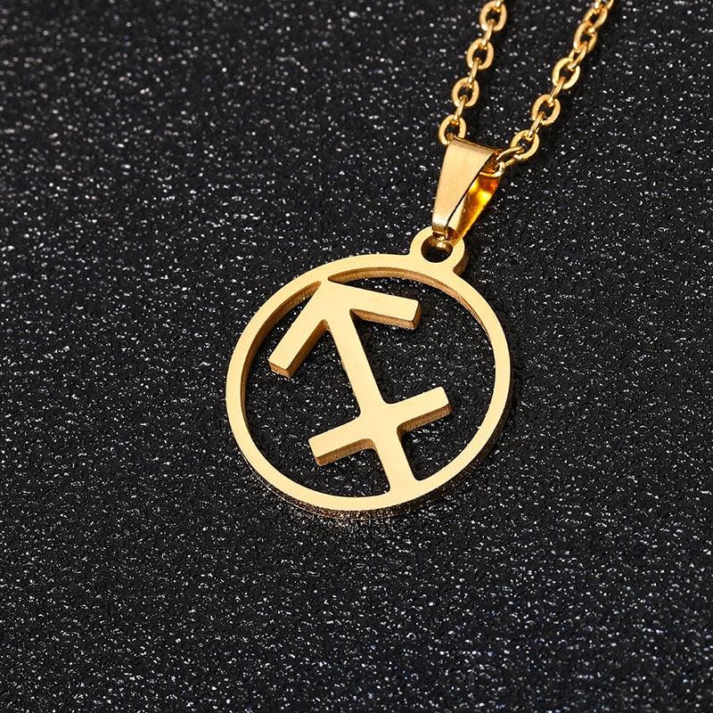 Stainless Steel Boho Star Sign Necklace Necklaces - The Burner Shop