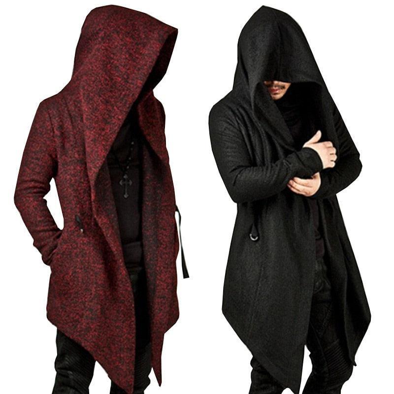 Steampunk Hooded Cloak Cloaks - The Burner Shop